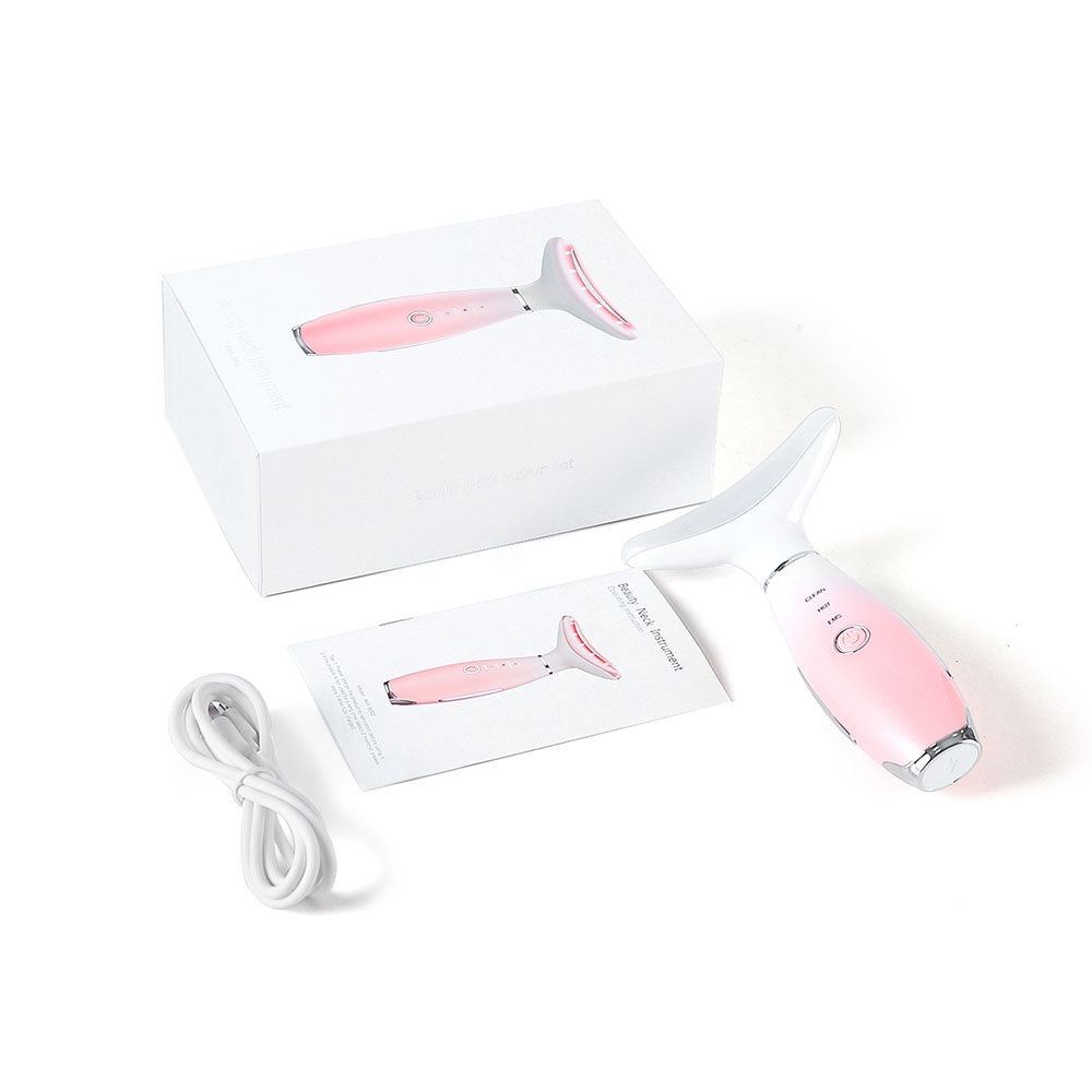 The Face / Neck EMS+LED Light Anti-aging Beauty Device