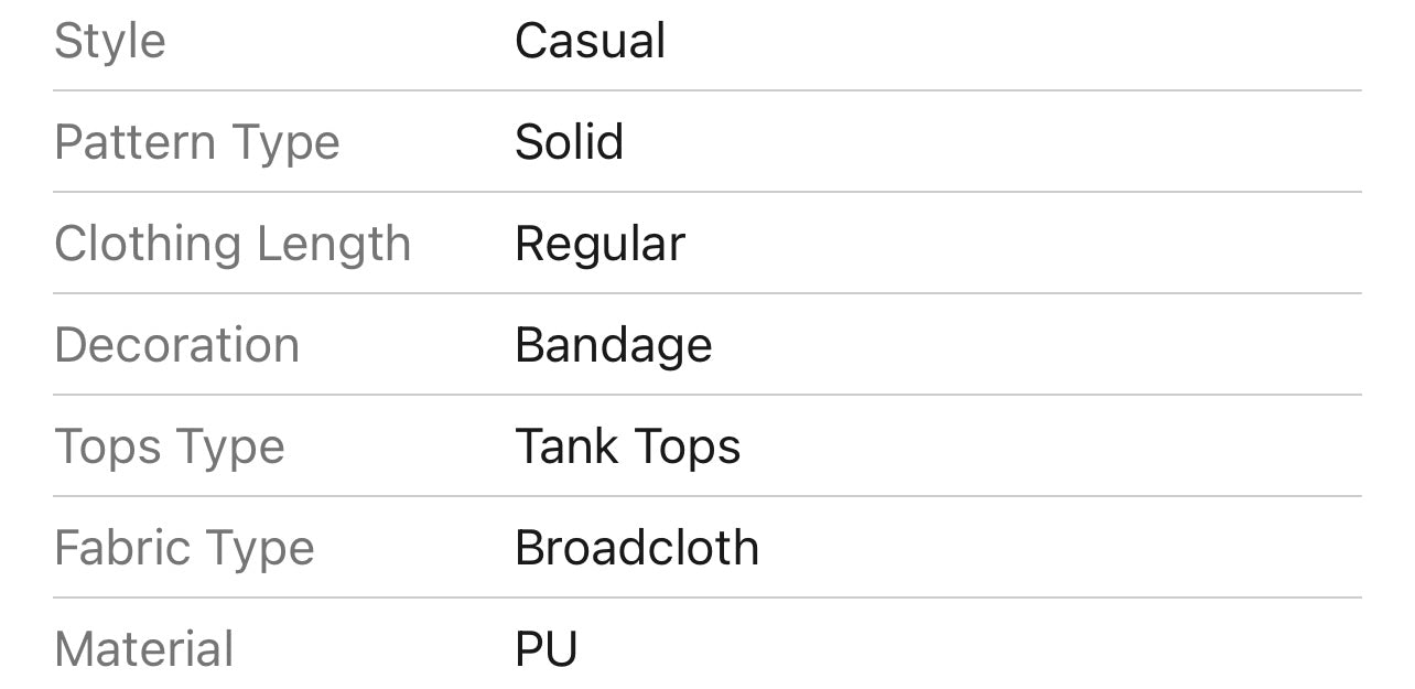 Asymmetric Faux Leather Vest