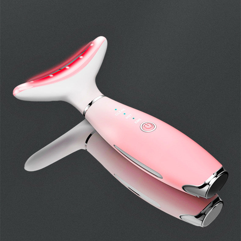 The Face / Neck EMS+LED Light Anti-aging Beauty Device