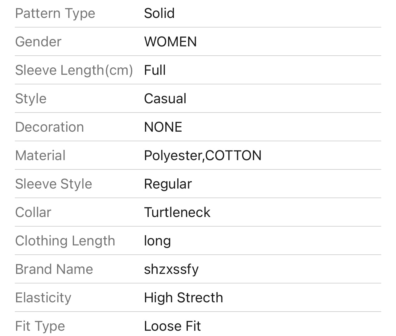 Oversize Asymmetrical Zip Turtleneck Sweater