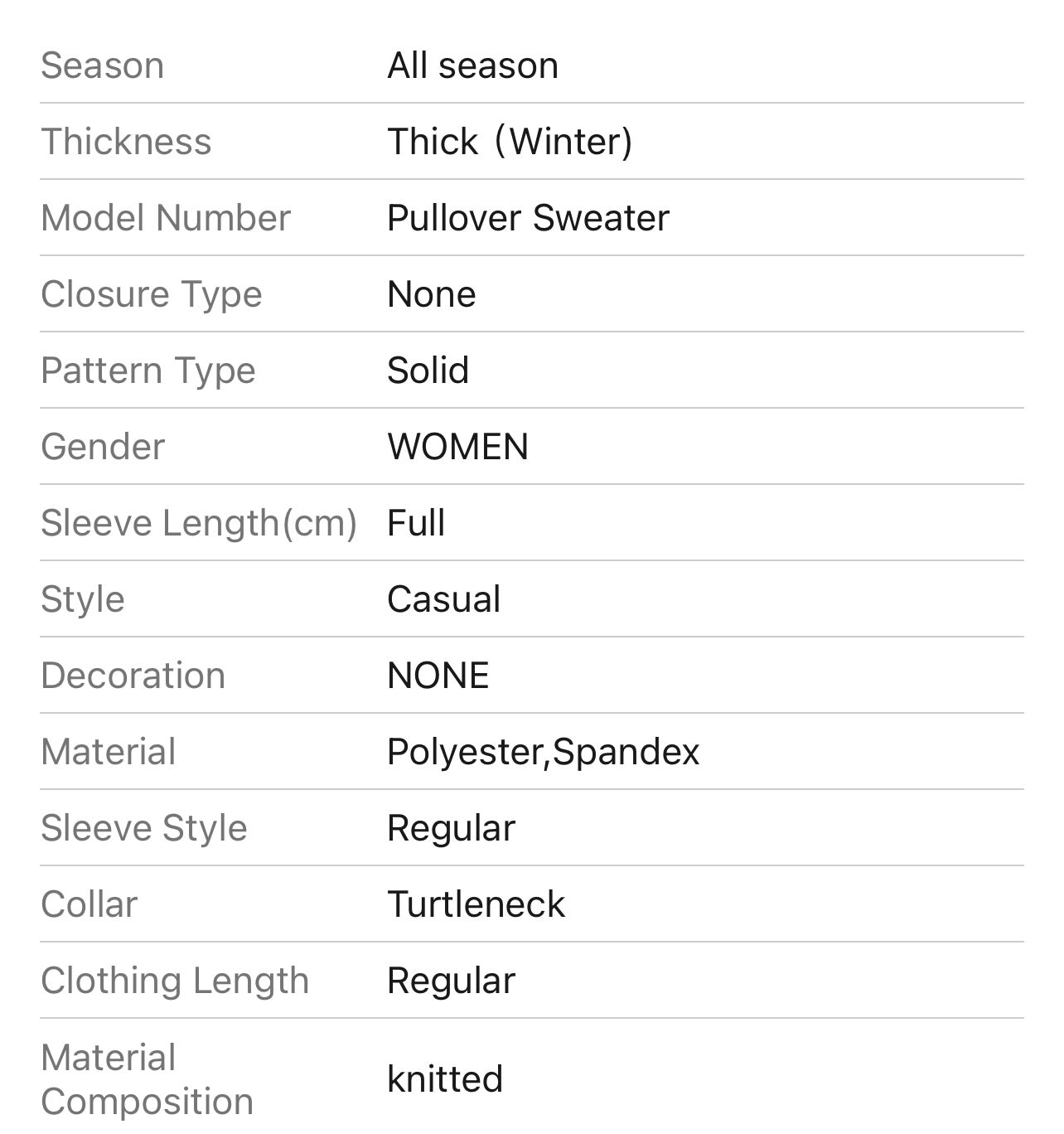 Relax Fit Rib Turtleneck Sweater
