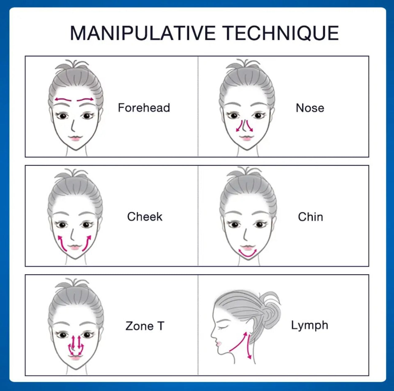 LED Hot / Cold Facial Lifting Massager