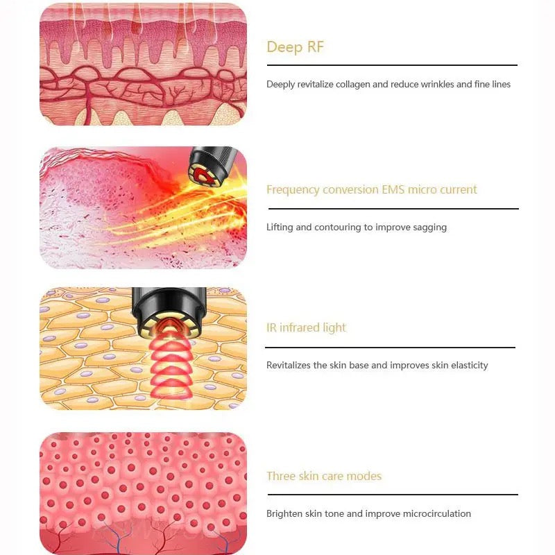 Red Light RF Anti- Aging Beauty Device