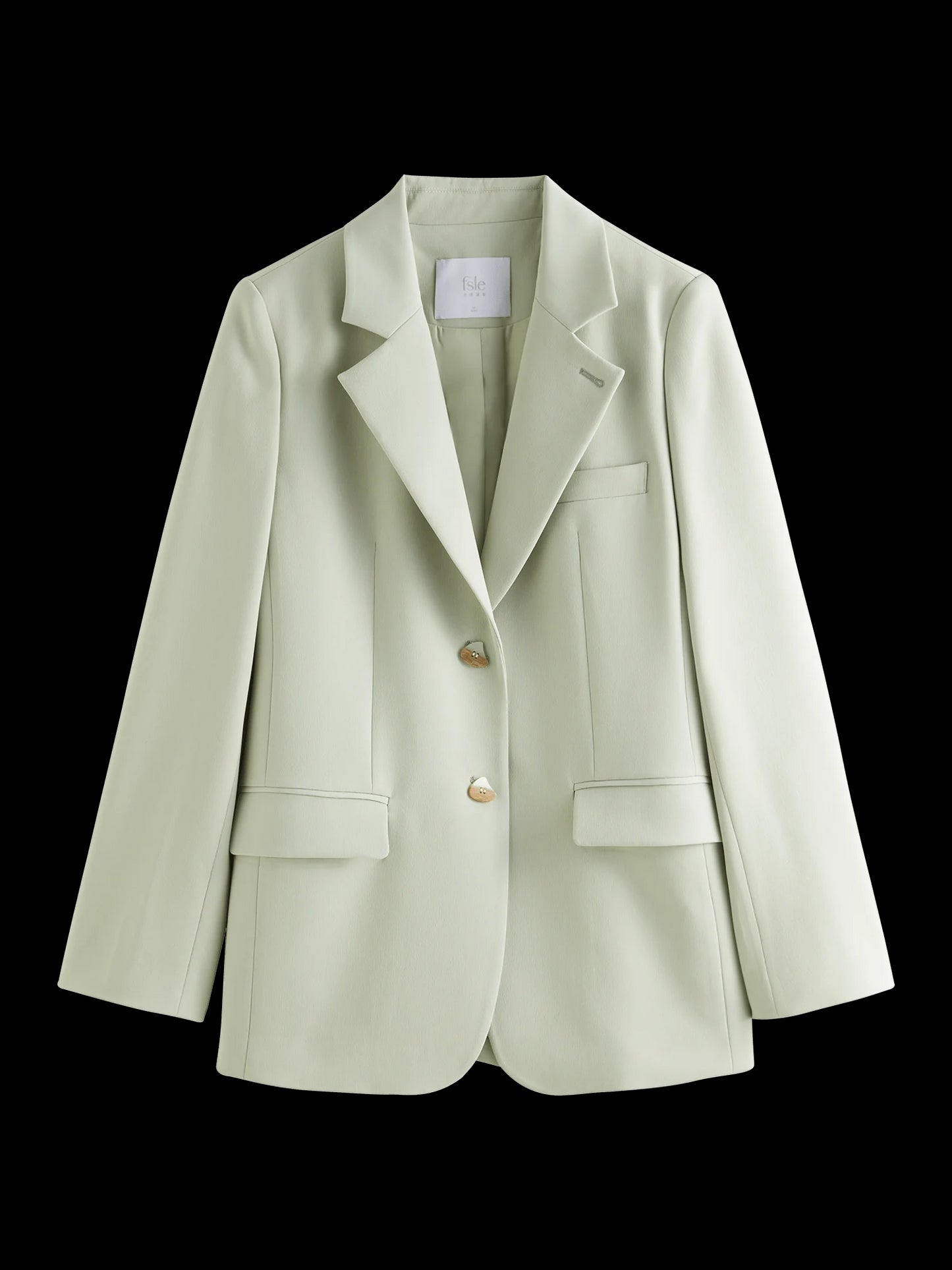 Classic Single Breasted Blazer Jacket