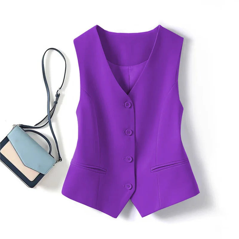 V Neck Everyday Waistcoat