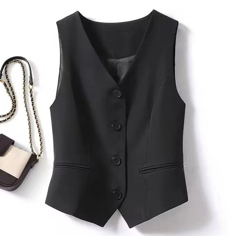 V Neck Everyday Waistcoat