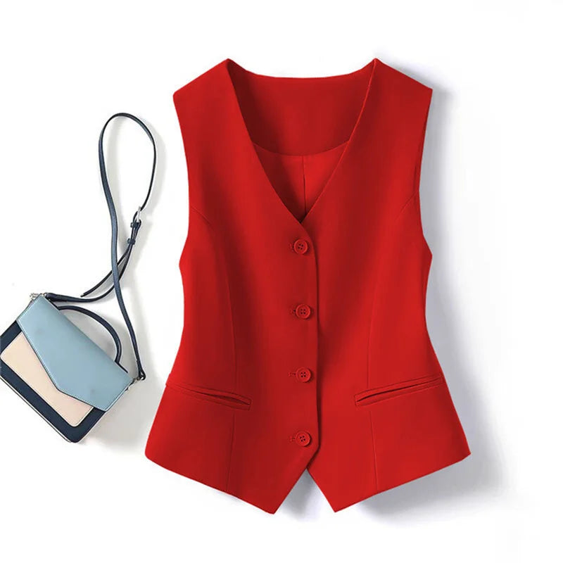 V Neck Everyday Waistcoat