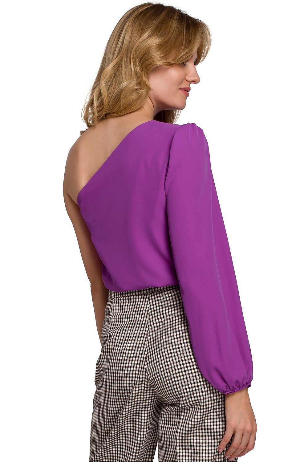 Violet One Shoulder Blouse