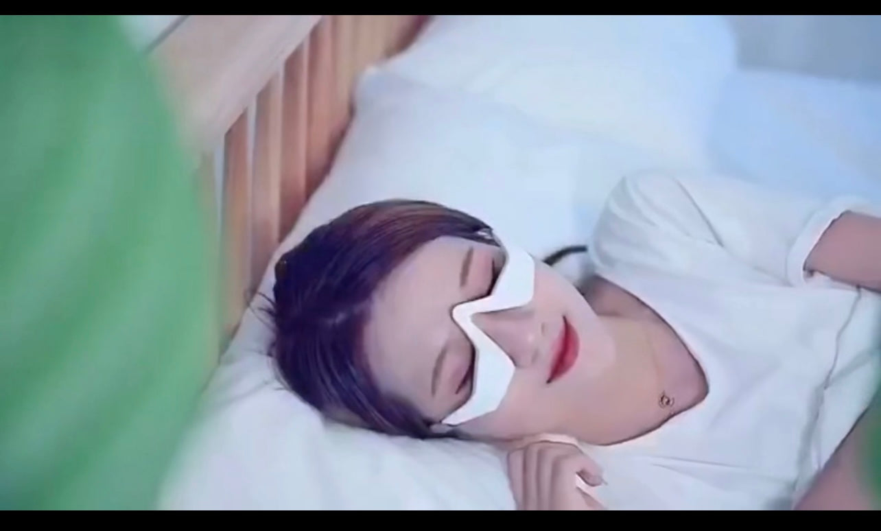 Anti-Aging Red Light Micro-Current Heating Therapy Eye Massager