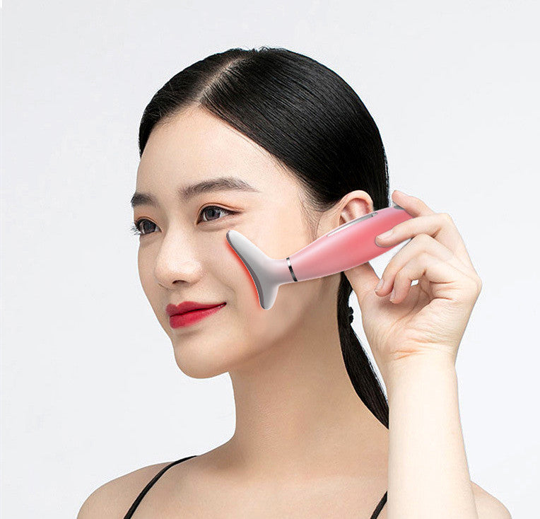 The Face / Neck EMS+LED Light Anti-aging Beauty Device