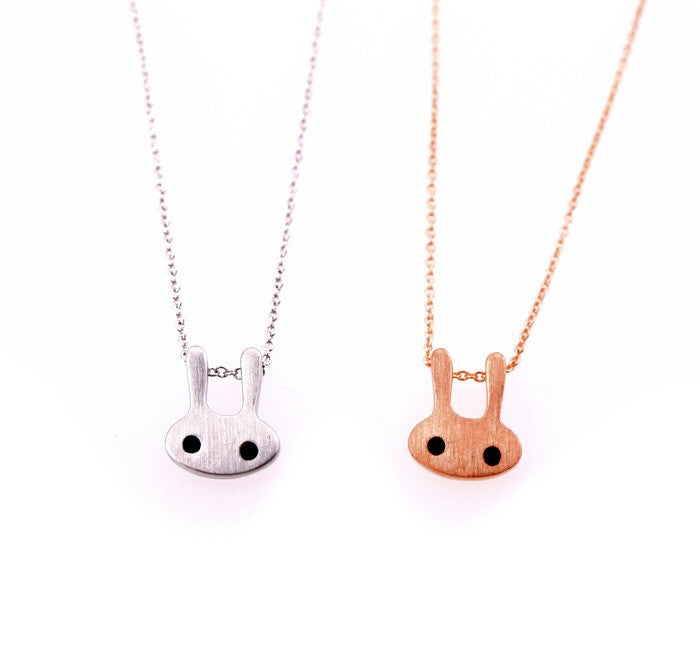 Girl Rabbit Design Necklace