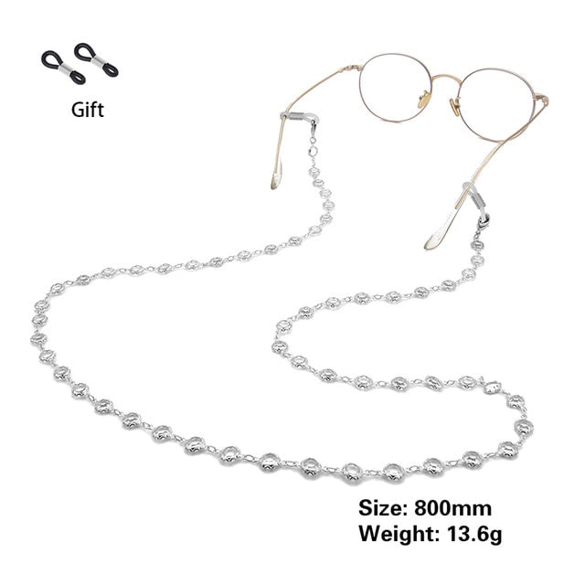 Crystal Glasses/ Mask Chain for Women