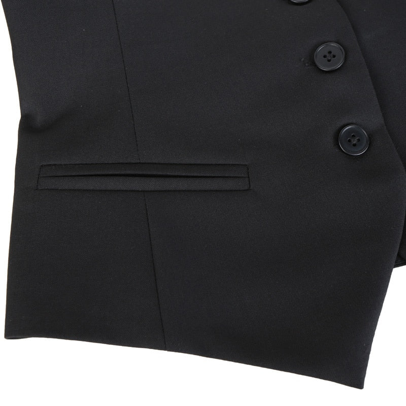 Fashionable Vest Style Corset with Adjustable Waist