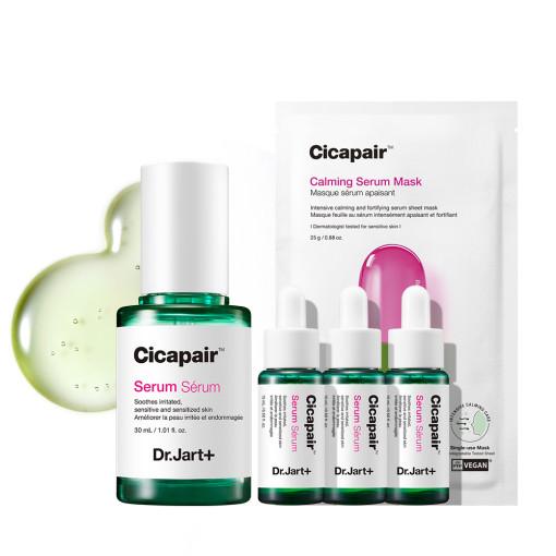 Dr.Jart+ Cicapair Serum 30ml + 15ml x 3ea + Cicapair Calming Mask 25g X 1ea