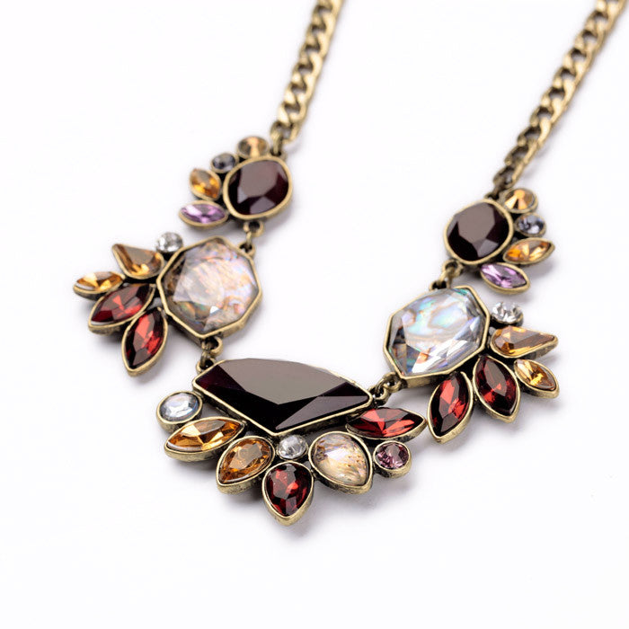 Elegant Rhinestone Vintage Necklace